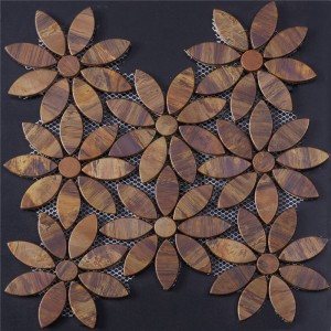 Retro Art Kitchen Wall Flower Mosaic laatta